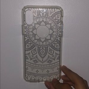 Clear/Patterned IPhone X case